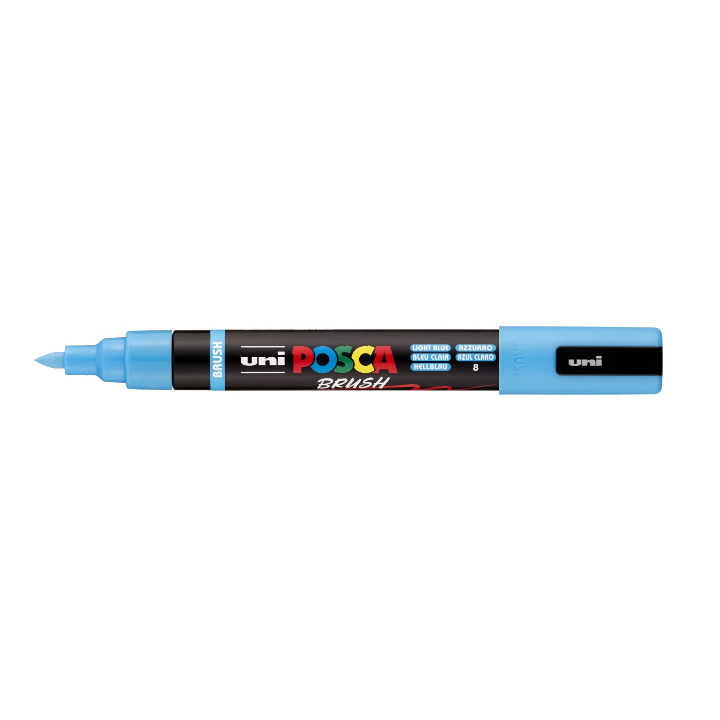 Posca -  Paintmarker uni  pc-5br brushpunt m lichtbl