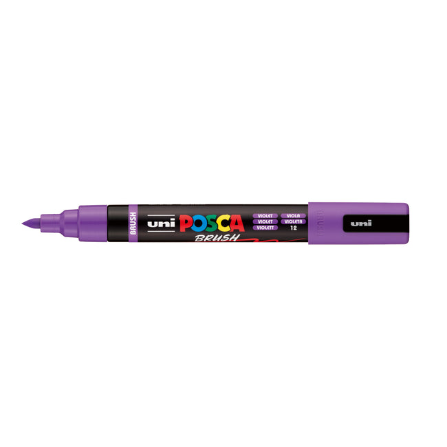 Posca -  Paintmarker uni  pc-5br brushpunt m violet