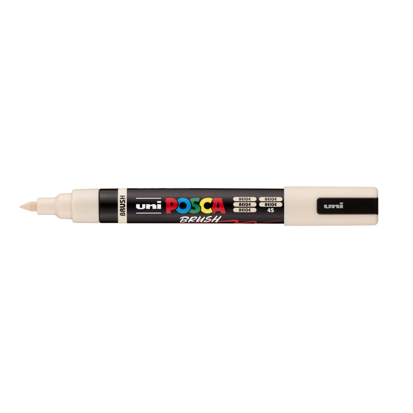 Posca -  Paintmarker uni  pc-5br brushpunt m beige | 6 stuks