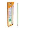 BIC -  Potlood  hb met gom pastel assorti
