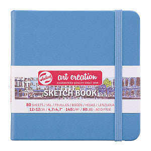 TALENS CRÉATION D'ART - Sketchbook Creation Art Creation Blue 12x12cm 140gr 80vel