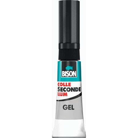 Bison - Sekundenkleber, 3 g Tube, im Blister