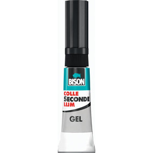 Bison -   secondelijm, tube van 3 g, op blister