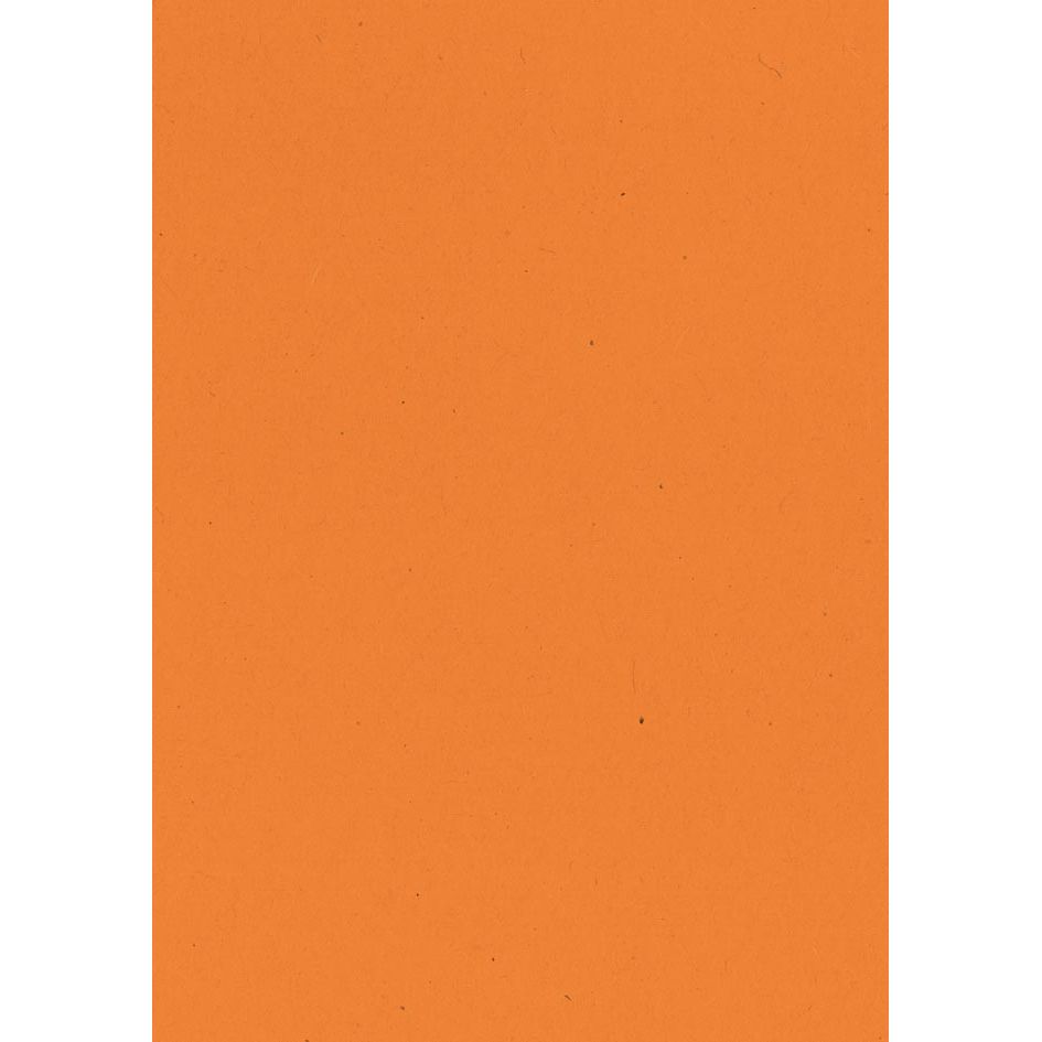 Klika - Carta da disegno colorata, 120 g, ft 21 x 29,7, A4, arancione, pacco da 500 fogli