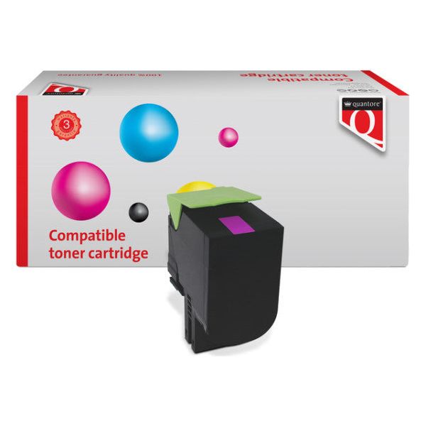 Tonercartridge Quantore Alternative für Lexmark 71B20m0 Rot