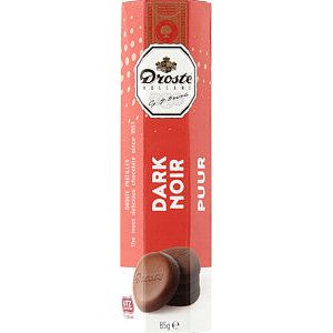 Droste - Chocolate Droste pastilles Puur 85gr | Rôle 85 grammes | 12 pièces