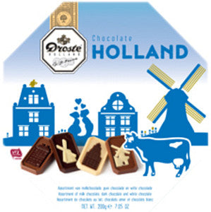 Droste - Chocolade droste verwenbox holland 200gr | Doos a 200 gram | 6 stuks