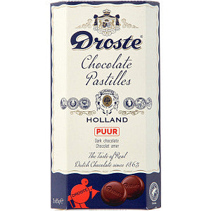 Droste - Chocolade droste duopack pastilles puur 170gr | Set a 2 rol
