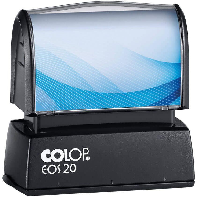 Colop -  doe-het-zelf stempel kit EOS 20 s, blauw