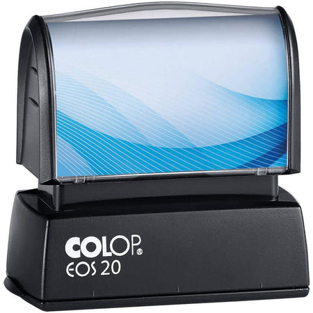 Colop - EOS s 20 kit, blue ink