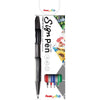 Pentel -  Sign Pen S520, blister van 4 stuks in geassorteerde kleuren