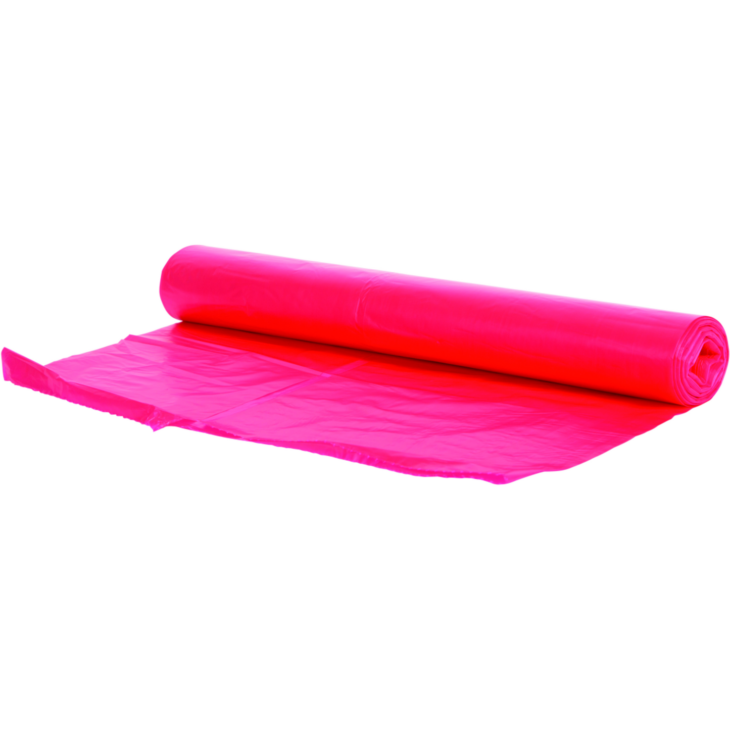 Powersterko - Sacco per rifiuti HDPE T25 70x110 cm 120 L rosso rotolo da 20 pezzi