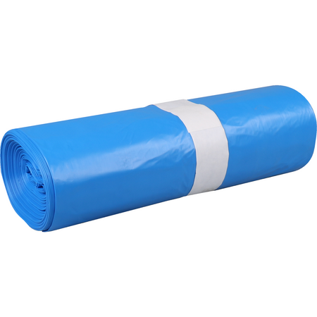 PowerSterko - Bolsa de basura 90x110 hdpe30mu azul 25uds