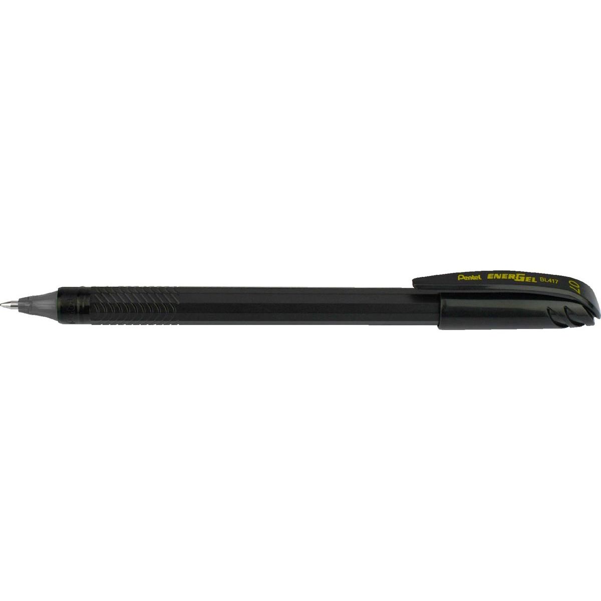 Pentel - rodillo Energel Recycology, 0,7 mm, BL417R-A, negro