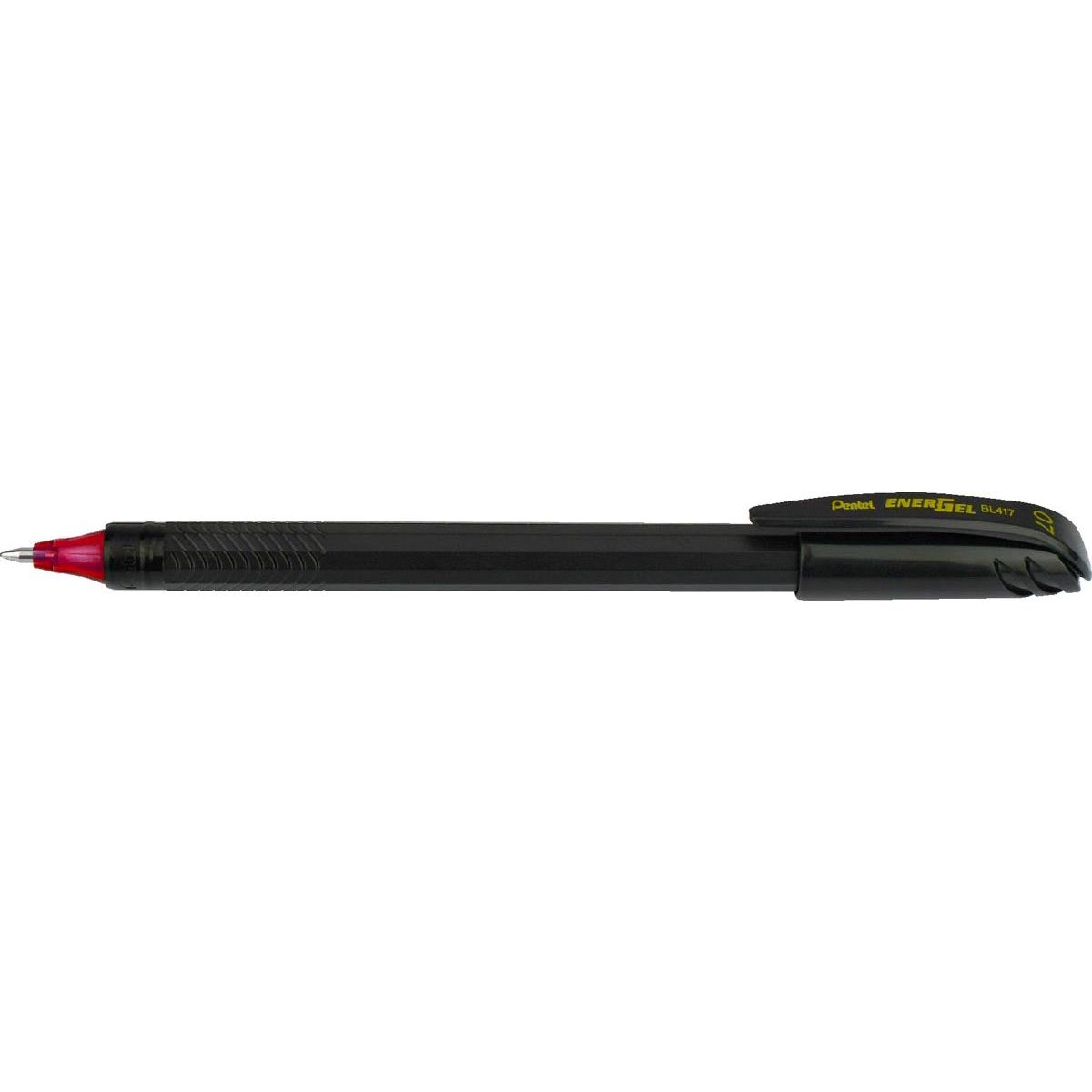 Pentel - Roller Energel Recycology, 0,7mm, BL417R-B, rood