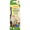 Pentel - rouleau Energel BL77E-4, 0,7 mm, assorti, lot de 4 pièces