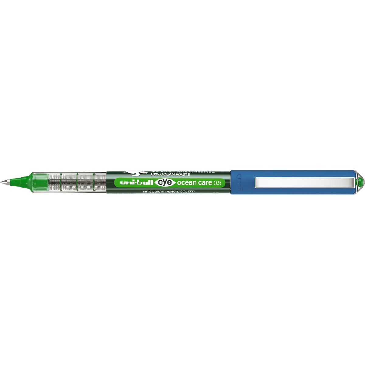 Uni-ball - Rollerball pen Eye Ocean Care fine green