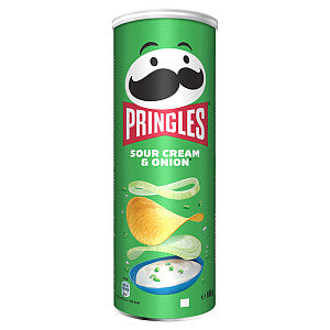 Pringles - Chips sour cream onion 165gr | Koker a 165 gram
