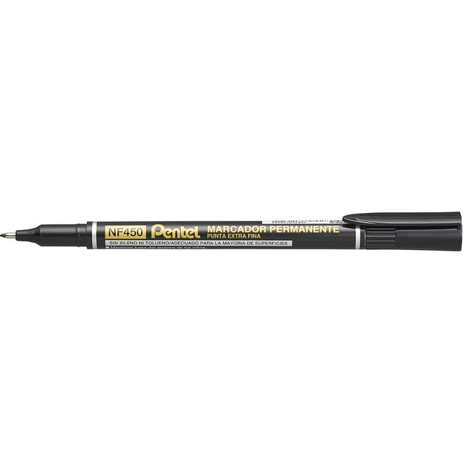 Pentel -  permanente marker NF450-A, zwart