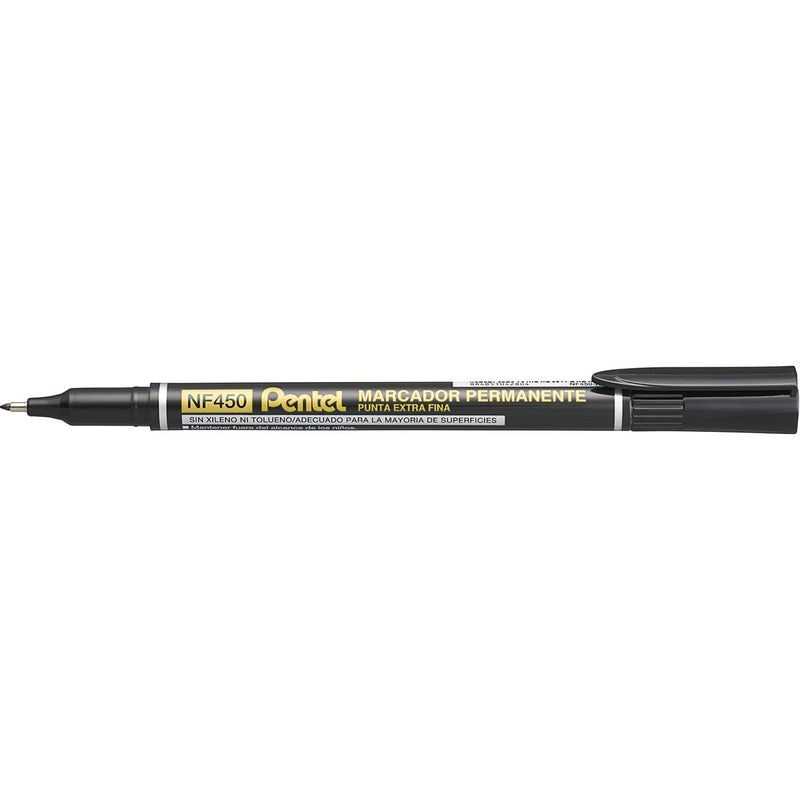 Pentel -  permanente marker NF450-A, zwart