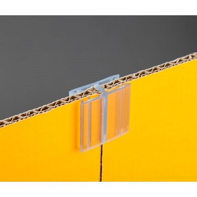 Klika - Clip SuperGrip Doble Agarre 25mm -2mm- 4 piezas
