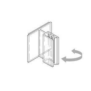 Klika -  SuperGrip Swing Signholder 25mm -2mm-