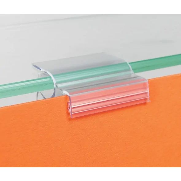 Klika - Porta carteles de alambre SuperGrip 38mm 3 piezas