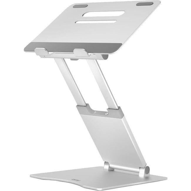 Desq - telescopische laptopstandaard voor laptops tot 17 inch, zilver