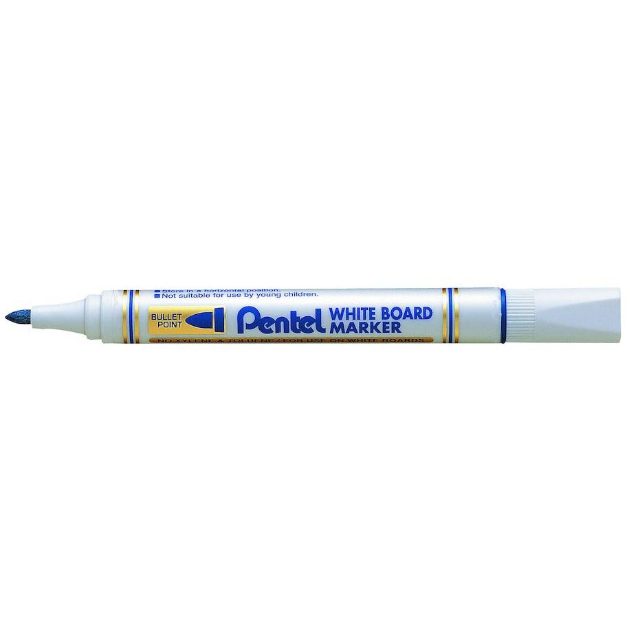 Pentel - rotulador para pizarra blanca MW85, azul