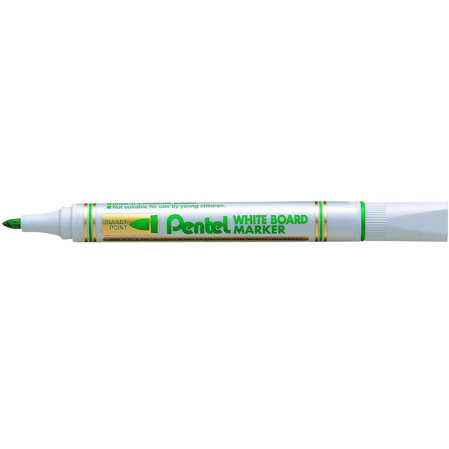 Pentel - rotulador para pizarra blanca MW85, verde