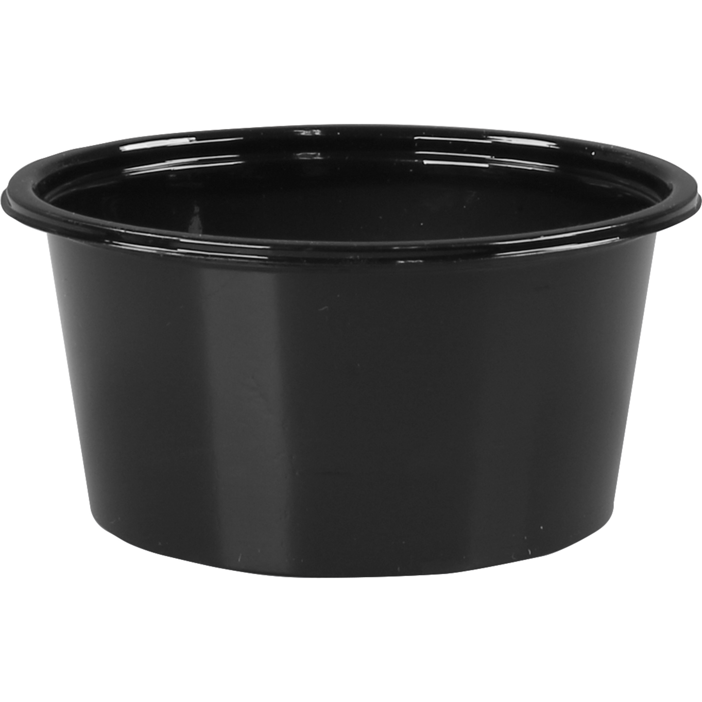 Dépa - Coupe | PET recyclé | 100 ml | Ø75mm | noir | 1000 pièces