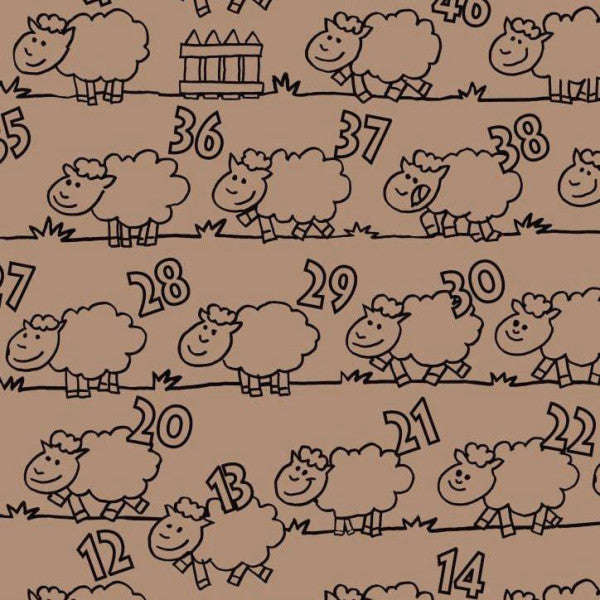 Klika - Gift wrapping paper 50cm des. 1516 Sheep Counting