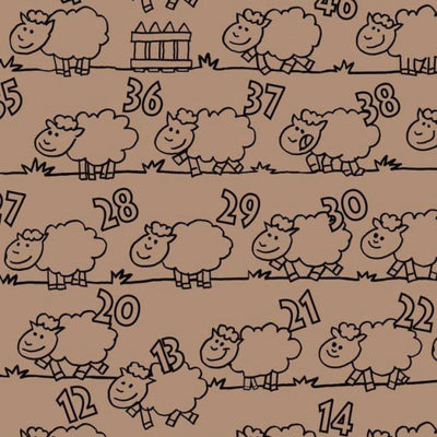 Klika - Gift wrapping paper 50cm des. 1516 Sheep Counting