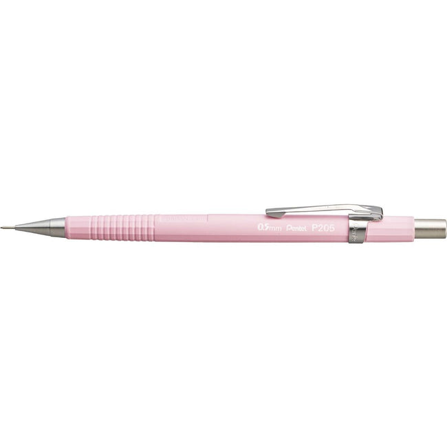Pentel - porte-mine pour mines de crayon : 0,5 mm, corps rose pastel