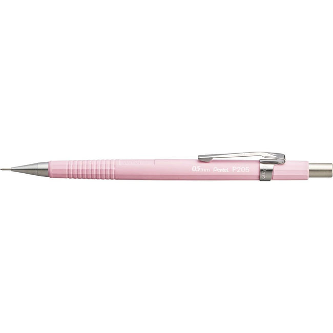 Pentel - vulpotlood voor potloodstiften: 0,5 mm, pastel roze houder