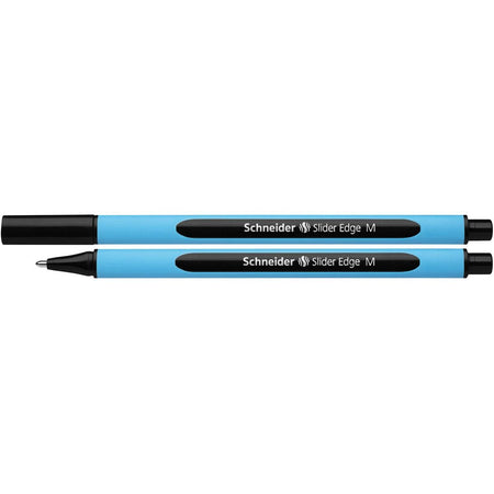 Schneider - Bolígrafo Slider Edge punta media, negro