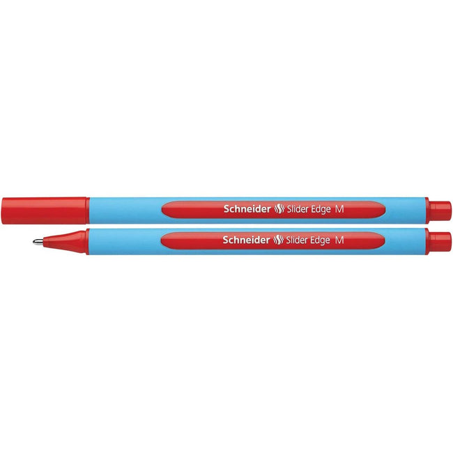 Schneider -  balpen Slider Edge, medium, rood