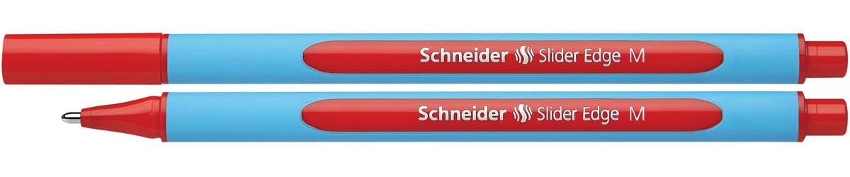 Schneider - Slider Edge ballpoint pen, medium, red