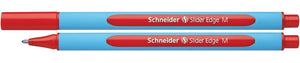 Schneider - Slider Edge ballpoint pen, medium, red