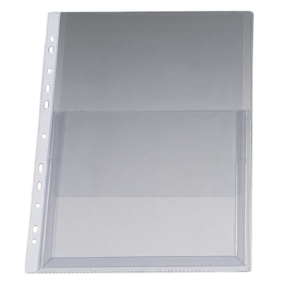 Viquel - Perforierte Showtasche mit Blasebalg, 10er Pack