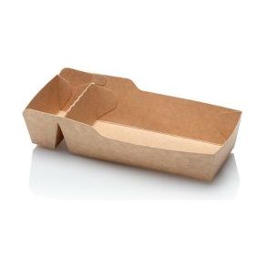 Nouveau Snackbak Kraft A9 + 1 / A22, 120x70x35mm 50 pièces