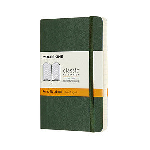 Moleskine - Notitieboek moleskine pocket 90x140 ln sc myrt gn | 1 stuk