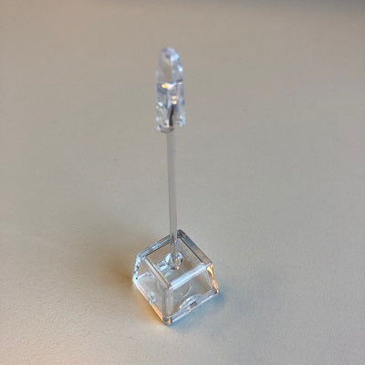 Klika - supporto a pressione 10 cm trasparente chiaro 50 pezzi