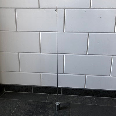 Klika -  knijpstandaard 80 cm cilindervoet