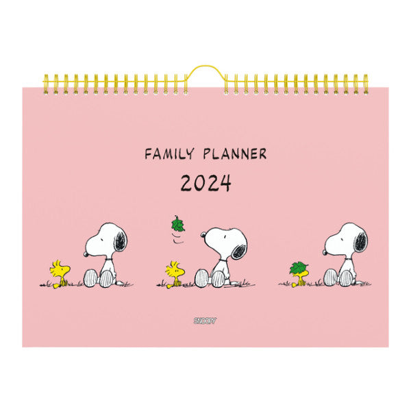 Calendrier familial 2024 Lannoo Peanuts 310x220