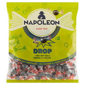 Napoleon - Snoep napoleon drop zak 1kg | Zak a 1000 gram | 5 stuks