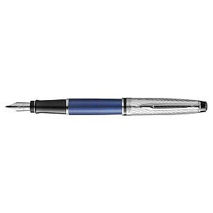 Waterman - Fountain Stift Experte Metallic Ct M Blue | 1 Stück