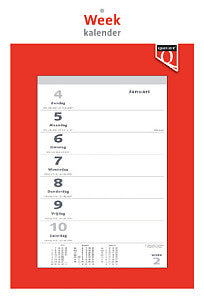 Quantore - Weekkalender 2025 | 10 stuks