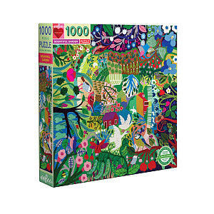 Eeboo - Puzzle Eeboo Bountiful Garden 1000st | Pièce une boîte à 1