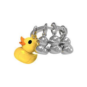 MetalMorphose - Keychain MetalMorphose Duck Family | 1 pièce